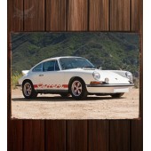 Металлическая табличка Porsche 911 Carrera RS 2.7 Touring (901)